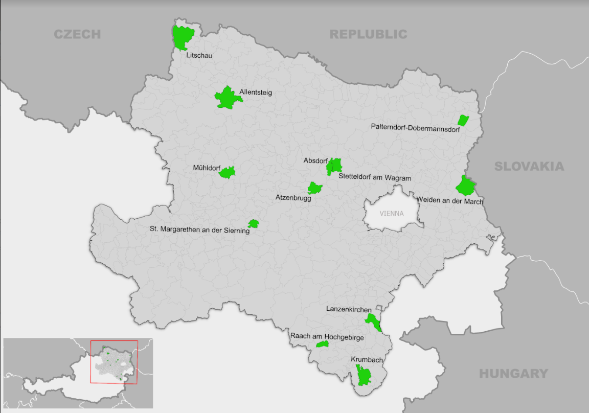 Target Municipalities